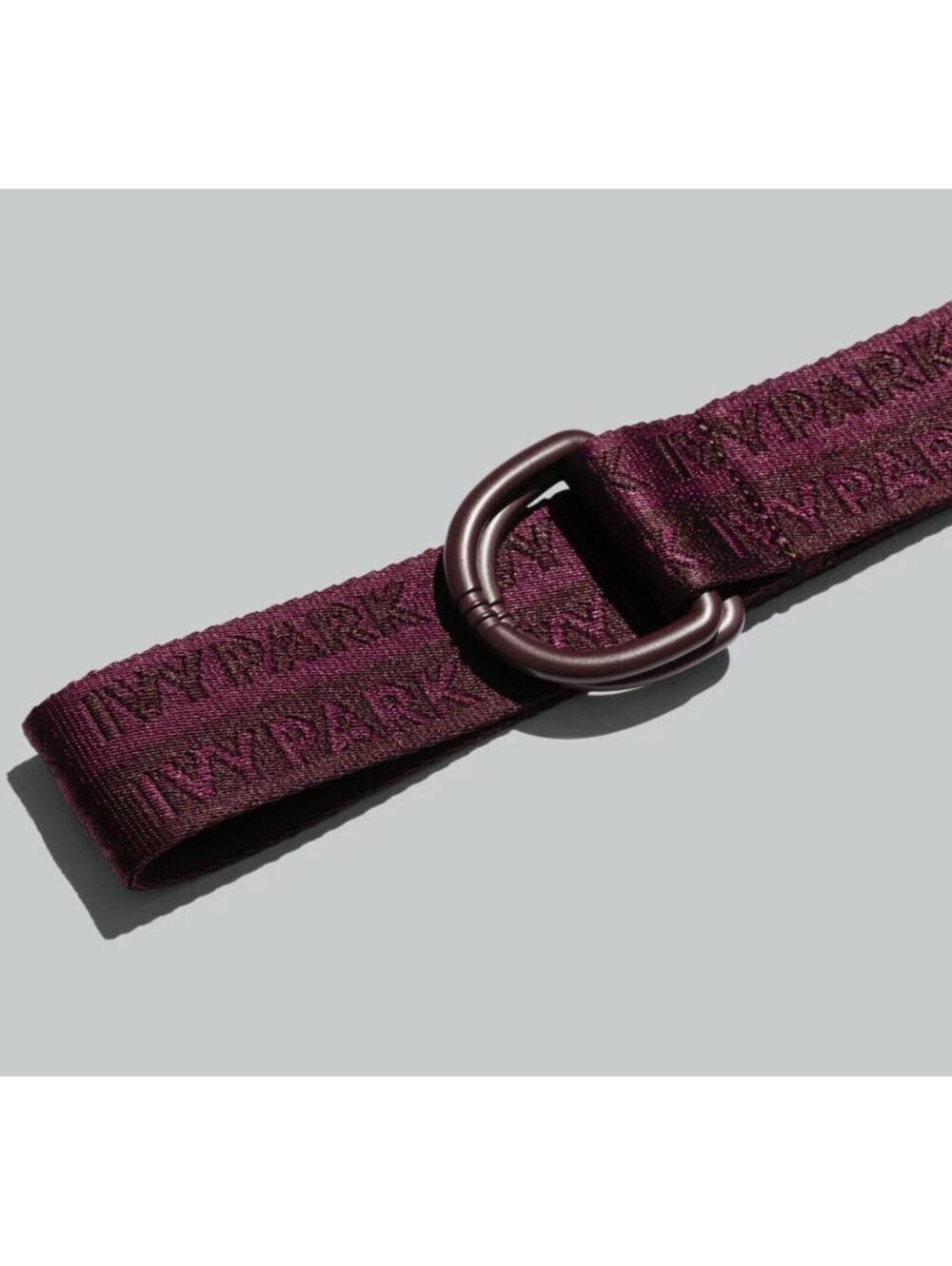 NWT Ivy Park Beyonce x Adidas Logo Belt Maroon Burgundy Size L/XL